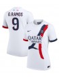 Paris Saint-Germain Goncalo Ramos #9 Bortedrakt Dame 2024-25 Korte ermer